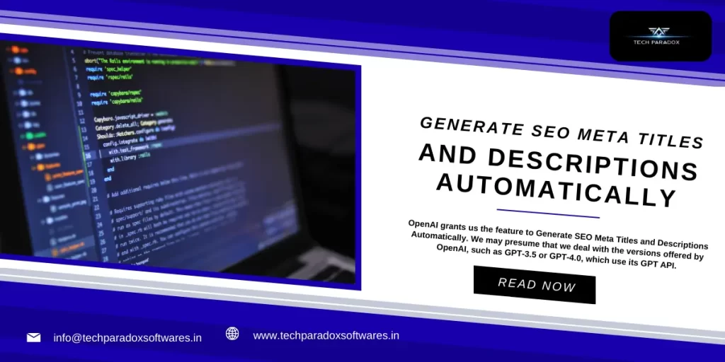 Generate SEO Meta Titles and Descriptions Automatically