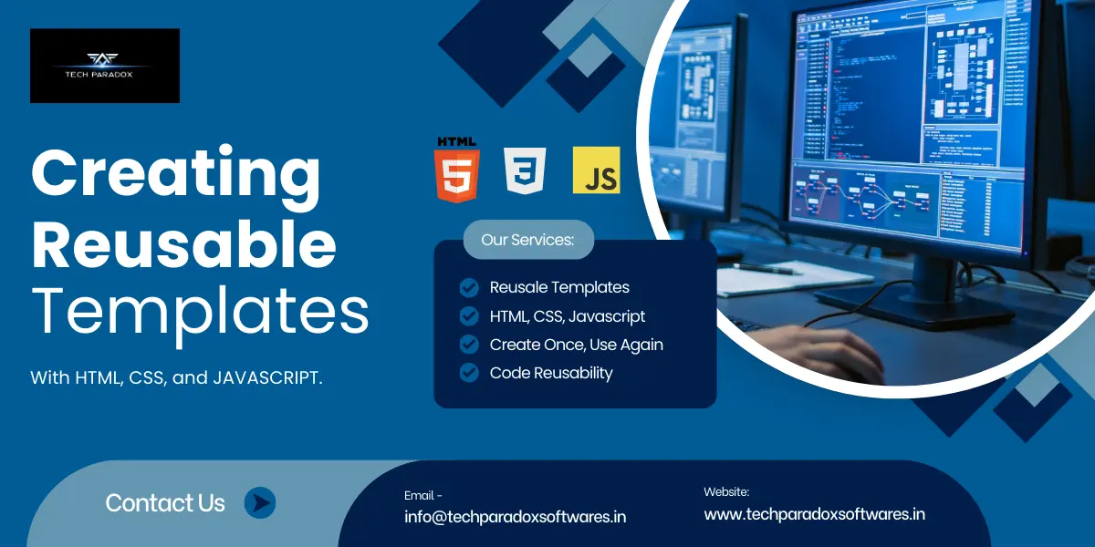 Creating Reusable Components with HTML, CSS, and JavaScript