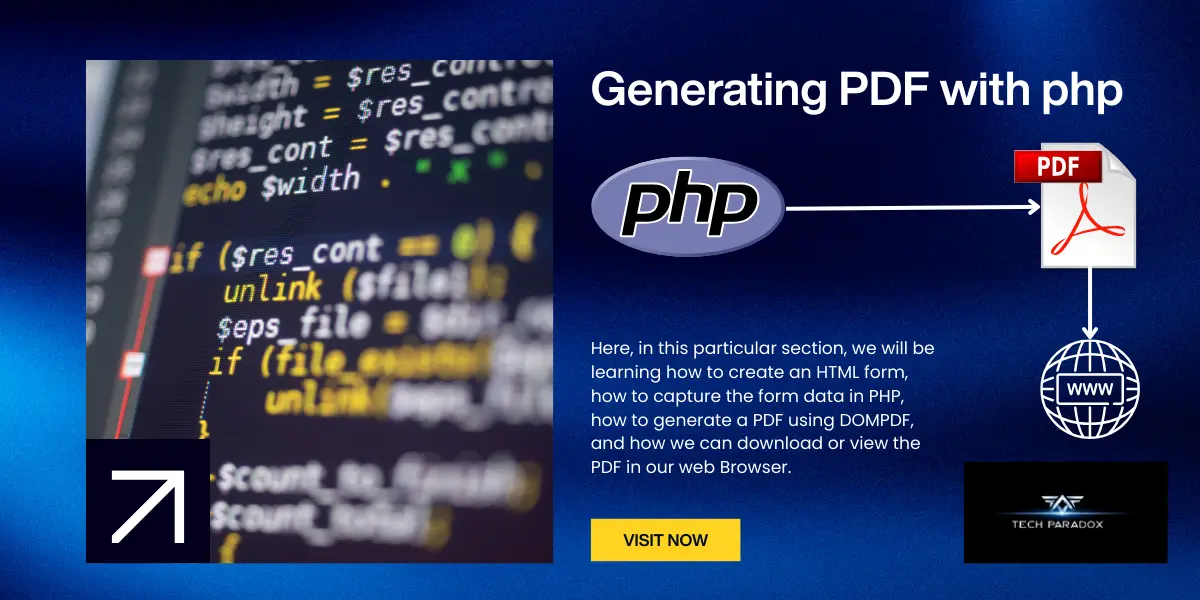PDF Generation using PHP